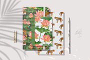 Jungle Book Seamless Patterns, a Pattern Graphic by mila_leev (Thumbnail 3 of 9)