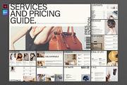 Services & Pricing Guide Template, a Presentation Template by E-Type (Thumbnail 1 of 5)