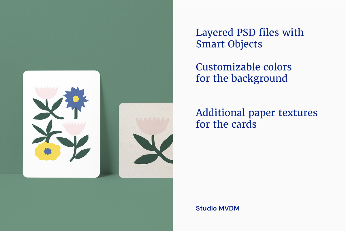 Card Rounded Corners Mockup Bundle, a Product Mockup by Studio MVDM (Photo 3 of 8)