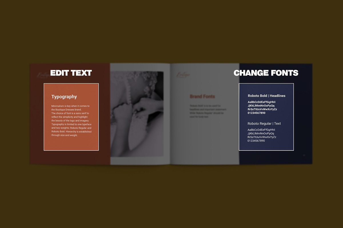 Tawny - Brand Guide, a Brochure Template by Letterlust Studio (Photo 10 of 15)