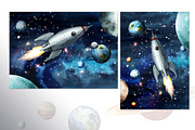 Mysterious Cosmos, an Illustration by Daria Ustiugova (Thumbnail 17 of 27)
