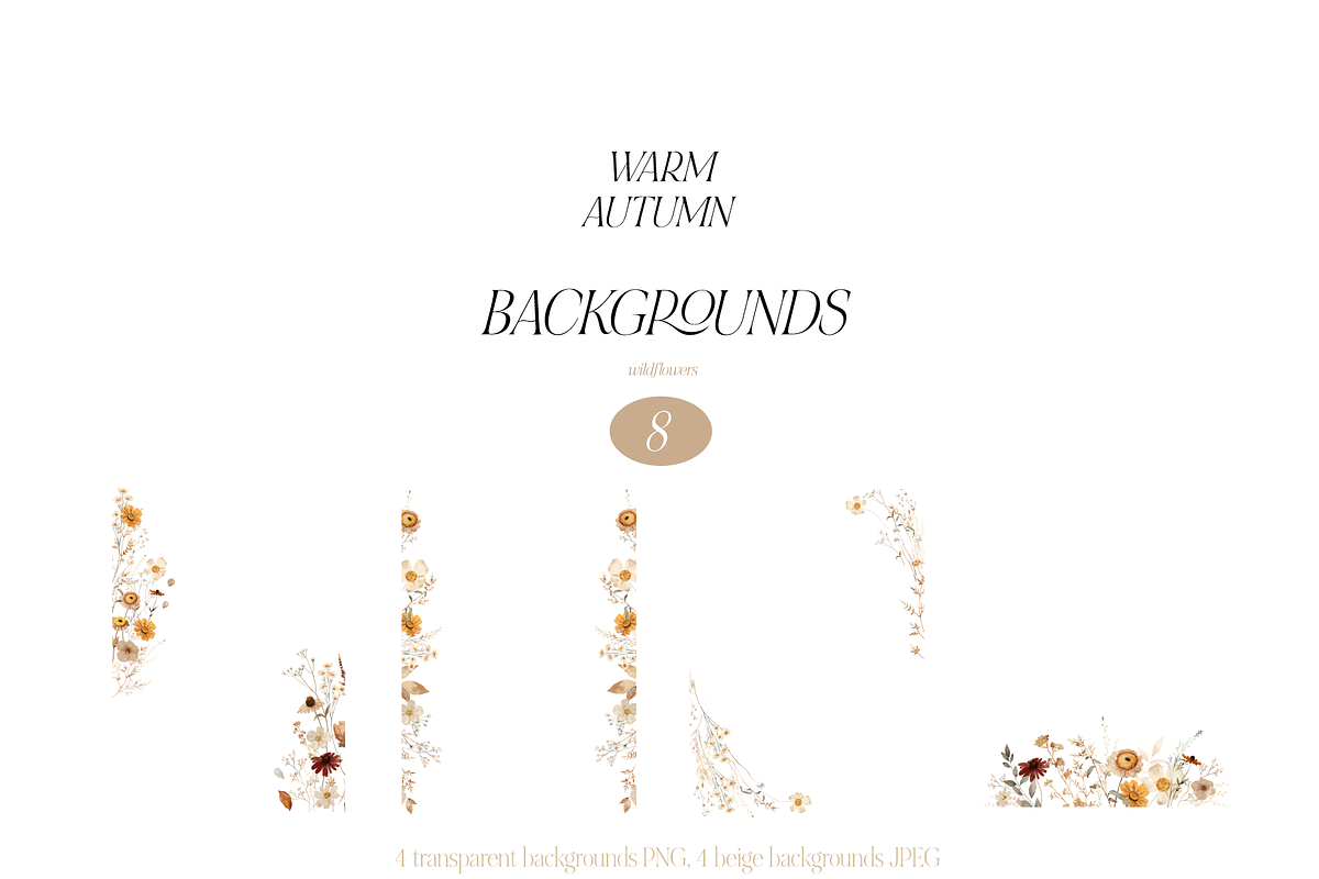 Warm AUTUMN - wildflower collection, a Seasonal Illustration by Youksy (Photo 15 of 17)