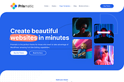Prismatic - Creative Agency, a WordPress Template by IntellaSoft (Thumbnail 4 of 11)