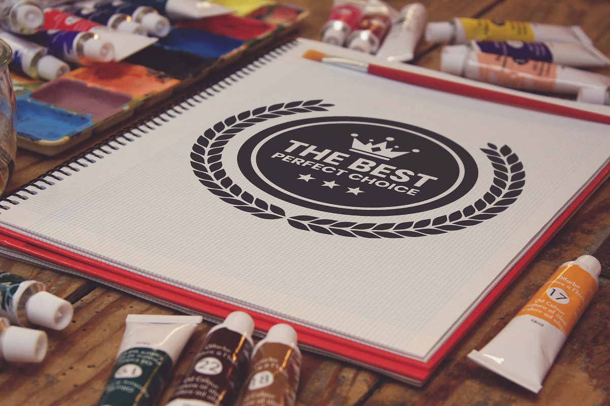 1207 Vintage Badge & Objects, a Branding & Logo Template by Toonsteb (Photo 23 of 24)