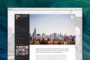 Boardwalk tumblr theme, a Websites & App Template by Pixel Revel (Thumbnail 1 of 4)