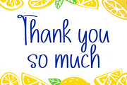 Crused Lemonade, a Handwritten Font by InermediaSTUDIO (Thumbnail 6 of 8)