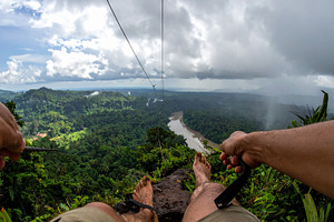 First‑person view of a tropical adventure at highs, an Arts & Entertainment Photo by DanFLCreativo