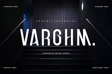 Varohm - Modern Sans Font