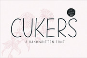 Cukers - A Handwritten Font, a Sans Serif Font by Graphicfresh (Thumbnail 7 of 7)