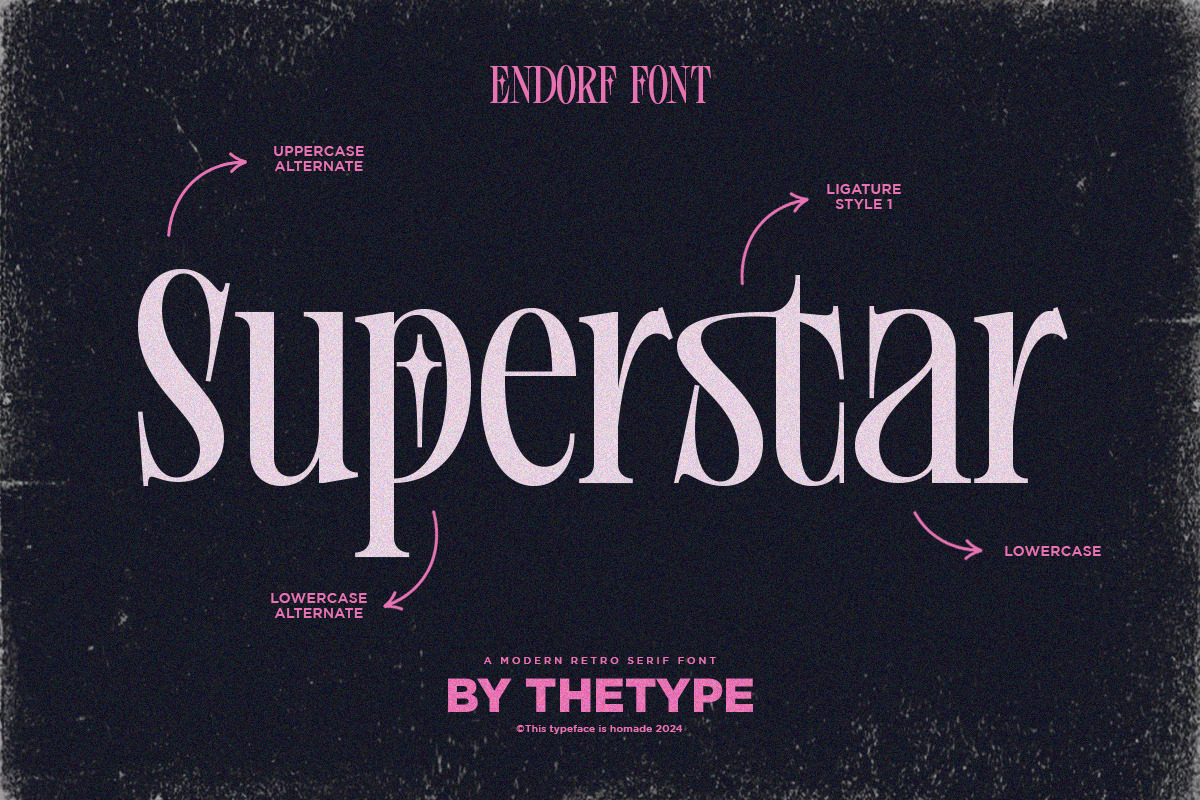 ENDORF | FONT preview 7