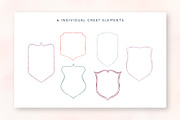 The Dainty Botanical Crest Creator, an Illustration by Ashley DeMeyere (Thumbnail 5 of 9)