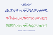 Becomes Notes Handwritten Font, a Handwritten Font by alphArtype (Thumbnail 3 of 11)