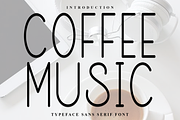 Coffee Music, a Sans Serif Font by InermediaSTUDIO (Thumbnail 1 of 8)