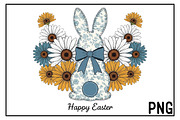 Happy Easter Bunny Png, an Illustration by Black Bird Studio (Thumbnail 1 of 3)