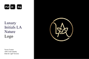 Luxury Initials LA Nature Logo, a Branding & Logo Template by Luxury Logos (Thumbnail 1 of 4)
