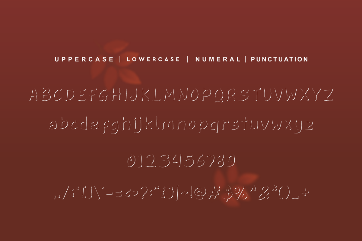 Autumn Children - Display Font, a Handwritten Font by QR Design Studio (Photo 9 of 10)