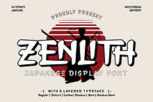 Zenlith - Japan Display Font
