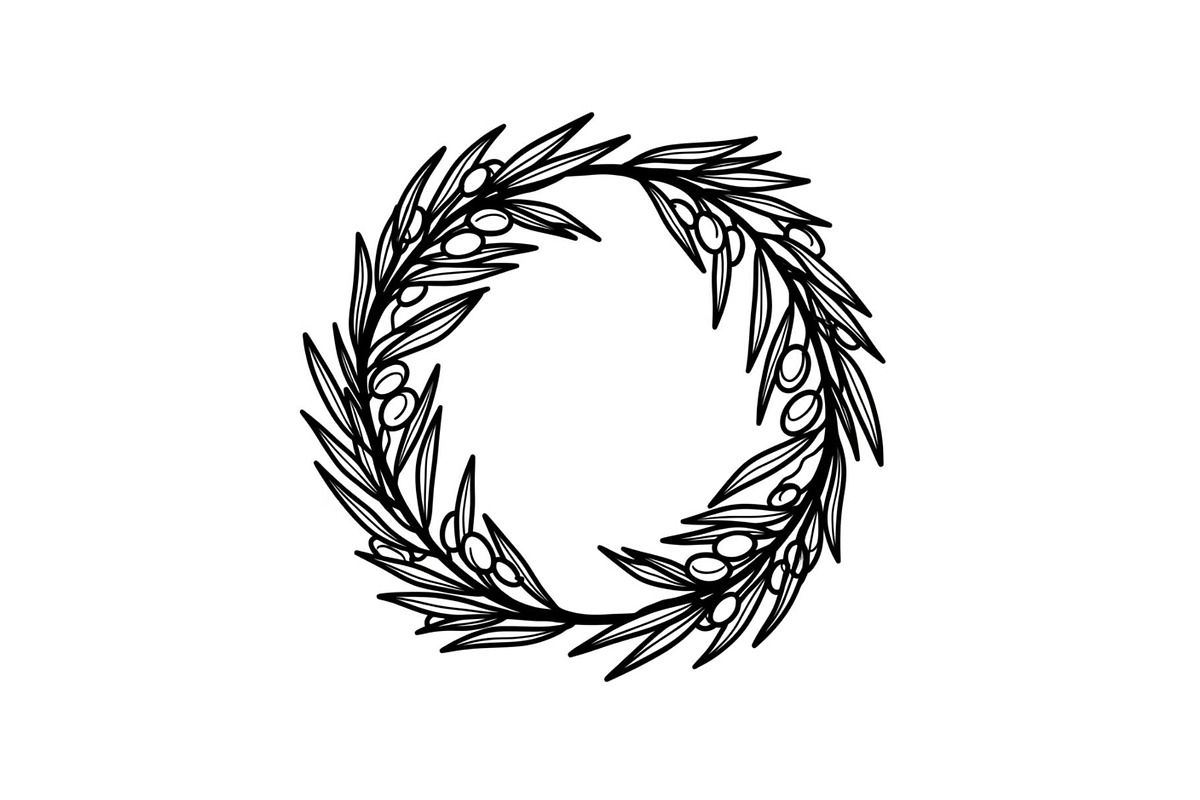 Floral Wreath Circle SVG Bundle, an Illustration by Creativeshirt (Photo 51 of 51)