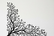 50 Tree Branch Corner Silhouette, a Decorative Illustration by Amazin_art (Thumbnail 25 of 46)