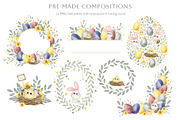 Happy Easter, a Seasonal Illustration by NellyaEgorova (Thumbnail 3 of 9)