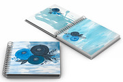 Watercolor  Blue Bouquets, an Illustration by Li Zamperini (Thumbnail 3 of 3)