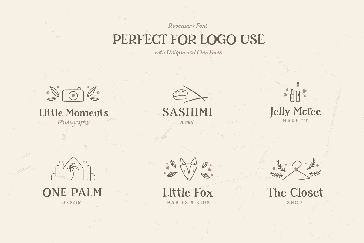 Rosemary - Hand-lettered Font, a Serif Font by Sensatype (Photo 9 of 10)