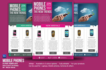 Mobile Phones Sales Flyer