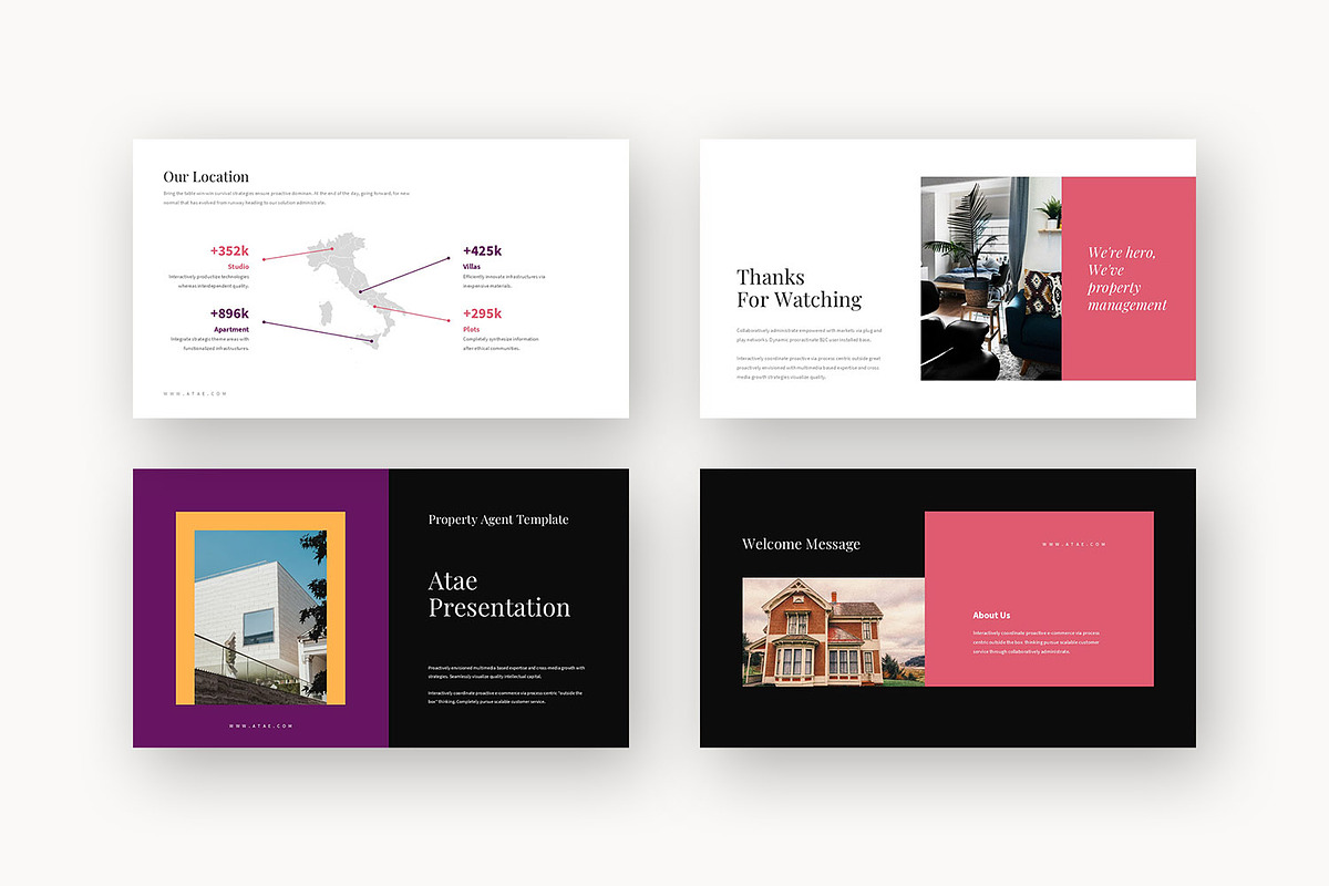 Atae : Property Agent Powerpoint, a Presentation Template by Punkl Camp (Photo 9 of 16)