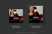 CANVA Bold Editorial Instagram Posts, a Social Media Template by thebusinessoutfit (Thumbnail 10 of 19)