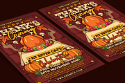 Thanksgiving Celebration Flyer, a Flyer Template by Muhamad Iqbal hidayat (Thumbnail 4 of 4)