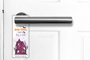 Halloween Door Hanger Real Estate, a Stationery Template by SassyCorners (Thumbnail 3 of 10)