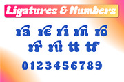 Webrow Bubble - Display Bubble Font, a Sans Serif Font by Rishsketch (Thumbnail 10 of 11)