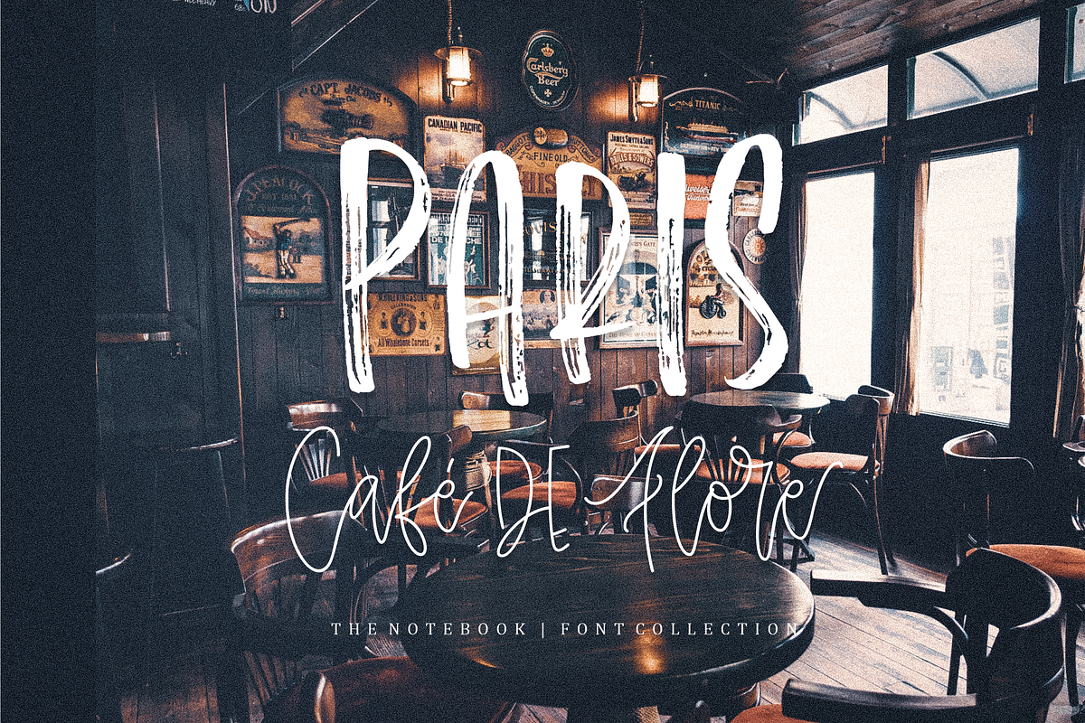 The Notebook Collection Fonts preview 7