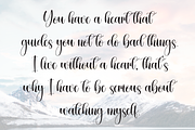 Sunlight | Script Font, a Handwritten Font by Scratchones (Thumbnail 6 of 9)