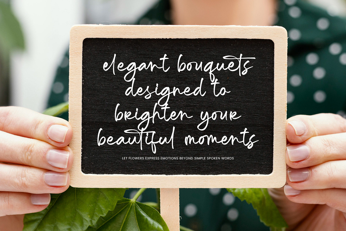 Ronthalyn Handwritten Signature Font, a Script Font by Letterena Studios Script (Photo 10 of 15)