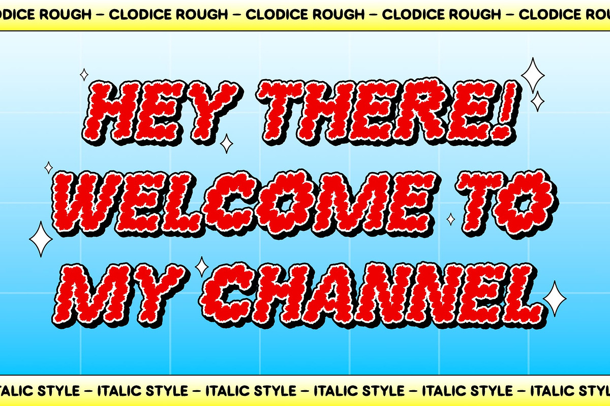 Clodice Rough, a Sans Serif Font by Craft Supply Co. (Photo 2 of 8)