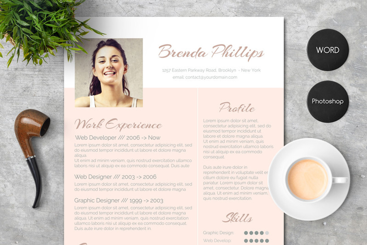 CV Design Pack, a Resume Template by Visual Impact (Photo 2 of 3)