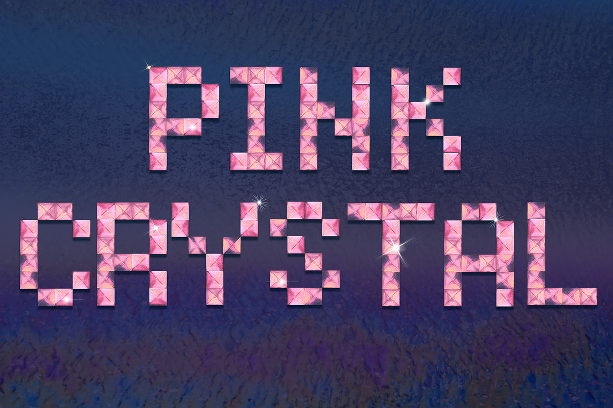 PINK CRYSTAL PIXEL preview 3