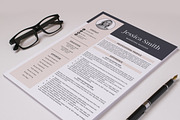 Resume Template with Photo / CV, a Resume Template by Klamp Studio (Thumbnail 8 of 9)