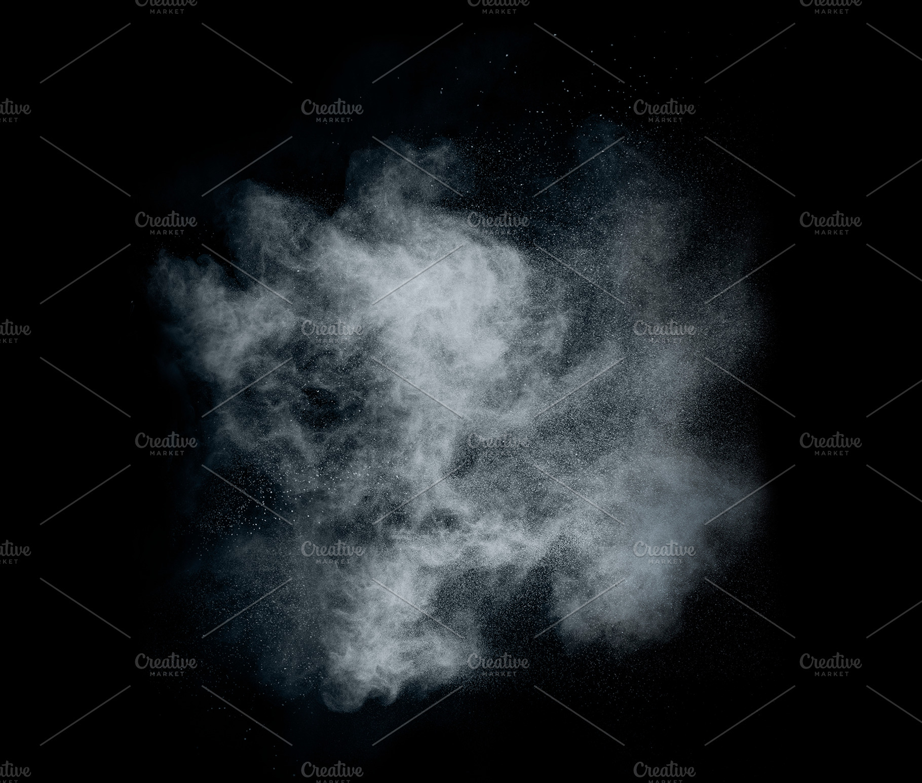 Dust Cloud on Black Background, a Nature Photo by Tuomas Kujansuu Photos