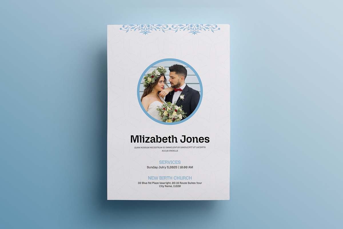 Wedding Invitation Template, an Invitation Template by Creatiya Type (Photo 3 of 6)
