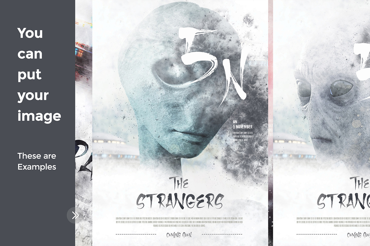 The Strangers Movie Poster/Flyer, a Flyer Template by WOWPro (Photo 3 of 5)