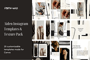 Modern Abstract Canva Instagram, a Social Media Template by Forth and Wild (Thumbnail 1 of 11)