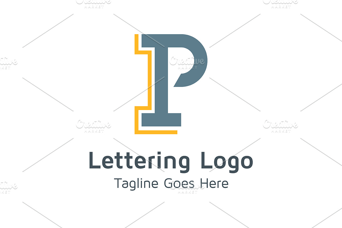 20 Logo Lettering P Template Bundle, a Branding & Logo Template by Acongraphic (Photo 21 of 21)