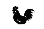 Rooster Chicken Silhouette Bundle, an Illustration by Designs_River (Thumbnail 41 of 51)