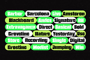 Ravedo, a Sans Serif Font by Gatype (Thumbnail 4 of 12)