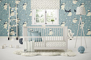 Baby Crib Nursery Mockup Collection, a Household Mockup by creatsy5 (Thumbnail 14 of 22)