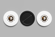Pin Bagde Mockup, a Product Mockup by Squashy Creative Studio (Thumbnail 5 of 5)