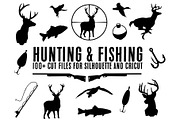 100+ hunting bundle svg dxf pdf, an Illustration by palmettosvg (Thumbnail 1 of 2)
