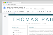 Google Docs Resume Template, a Resume Template by MioDocs (Thumbnail 7 of 7)